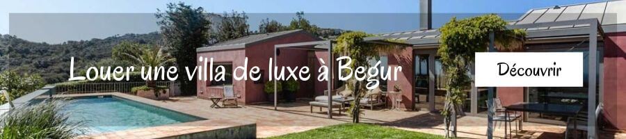 Louer une villa a Begur