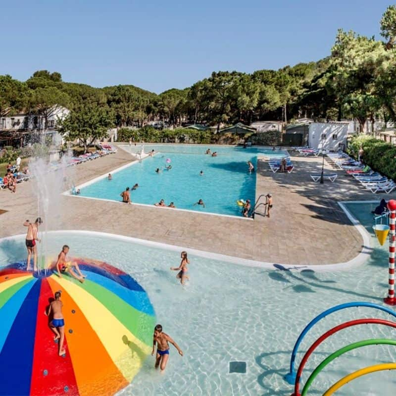 Camping avec piscine à Pals